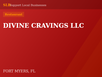 DIVINE CRAVINGS LLC — Restaurant in FORT MYERS, FL