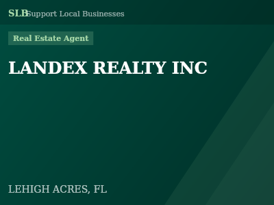 LANDEX REALTY INC — Real Estate Agent in LEHIGH ACRES, FL