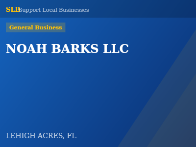 NOAH BARKS LLC — General Business in LEHIGH ACRES, FL