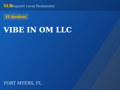 VIBE IN OM LLC — IT Services in FORT MYERS, FL