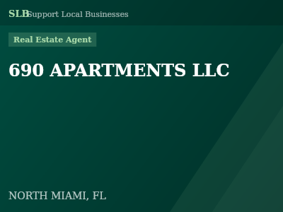 690 APARTMENTS LLC — Real Estate Agent in NORTH MIAMI, FL