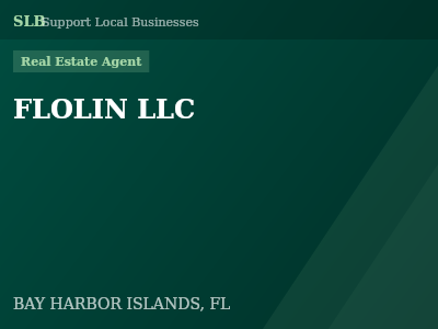 FLOLIN LLC — Real Estate Agent in BAY HARBOR ISLANDS, FL