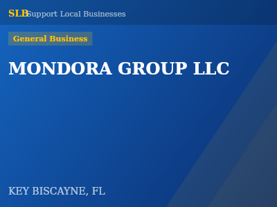 MONDORA GROUP LLC — General Business in KEY BISCAYNE, FL