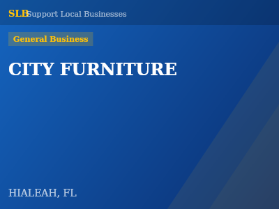 CITY FURNITURE — General Business in HIALEAH, FL