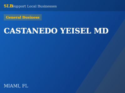 CASTANEDO YEISEL MD — General Business in MIAMI, FL