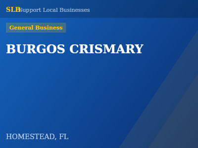 BURGOS CRISMARY — General Business in HOMESTEAD, FL