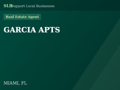 GARCIA APTS — Real Estate Agent in MIAMI, FL