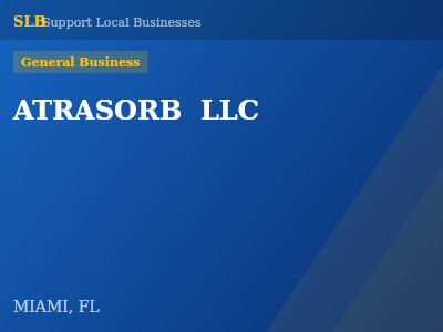 ATRASORB  LLC — General Business in MIAMI, FL