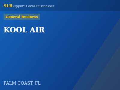 KOOL AIR — General Business in PALM COAST, FL