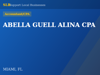 ABELLA GUELL ALINA CPA — Accountant/CPA in MIAMI, FL