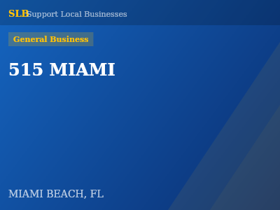 515 MIAMI — General Business in MIAMI BEACH, FL