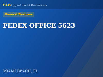 FEDEX OFFICE 5623 — General Business in MIAMI BEACH, FL