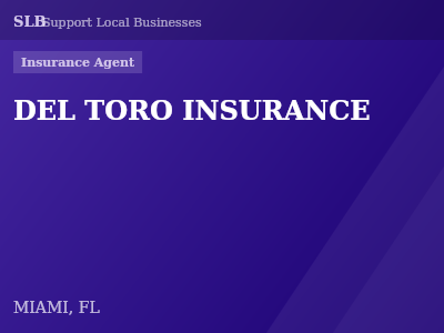 DEL TORO INSURANCE — Insurance Agent in MIAMI, FL