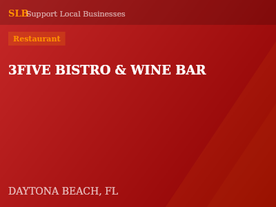 3FIVE BISTRO & WINE BAR — Restaurant in DAYTONA BEACH, FL
