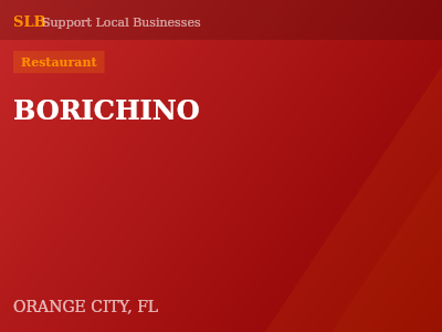 BORICHINO — Restaurant in ORANGE CITY, FL