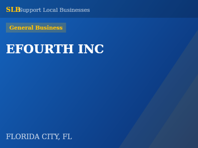 EFOURTH INC — General Business in FLORIDA CITY, FL