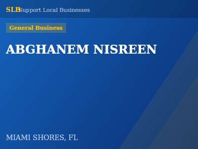 ABGHANEM NISREEN — General Business in MIAMI SHORES, FL