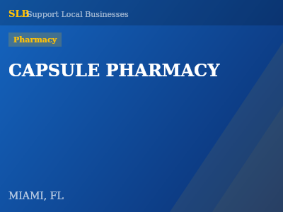 CAPSULE PHARMACY — Pharmacy in MIAMI, FL