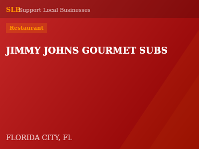 JIMMY JOHNS GOURMET SUBS — Restaurant in FLORIDA CITY, FL