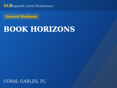 BOOK HORIZONS — General Business in CORAL GABLES, FL