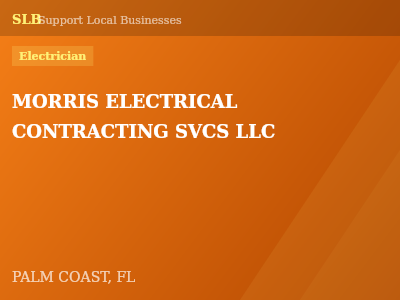 MORRIS ELECTRICAL CONTRACTING SVCS LLC — Electrician in PALM COAST, FL