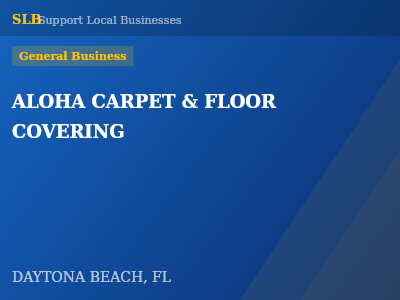 ALOHA CARPET & FLOOR COVERING — General Business in DAYTONA BEACH, FL
