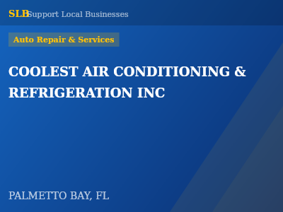 COOLEST AIR CONDITIONING & REFRIGERATION INC — Auto Repair & Services in PALMETTO BAY, FL