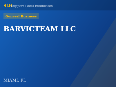 BARVICTEAM LLC — General Business in MIAMI, FL