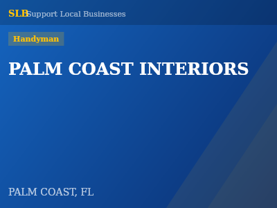 PALM COAST INTERIORS — Handyman in PALM COAST, FL