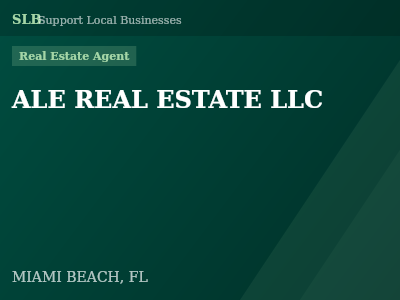 ALE REAL ESTATE LLC — Real Estate Agent in MIAMI BEACH, FL