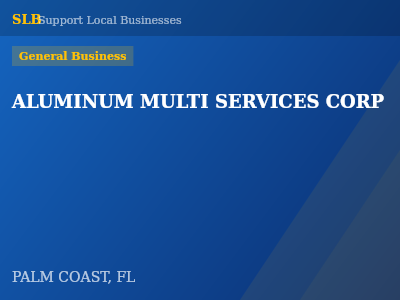 ALUMINUM MULTI SERVICES CORP — General Business in PALM COAST, FL