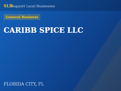 CARIBB SPICE LLC — General Business in FLORIDA CITY, FL