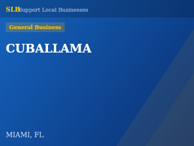 CUBALLAMA — General Business in MIAMI, FL