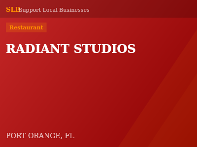 RADIANT STUDIOS — Restaurant in PORT ORANGE, FL