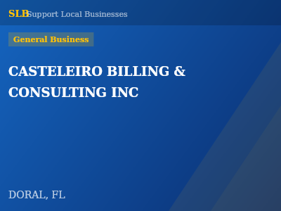 CASTELEIRO BILLING & CONSULTING INC — General Business in DORAL, FL