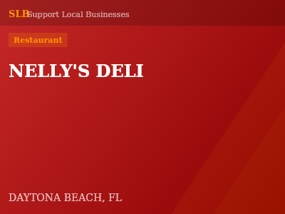 NELLY'S DELI — Restaurant in DAYTONA BEACH, FL