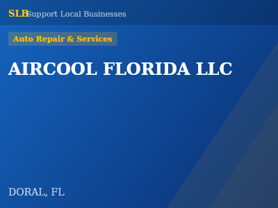 AIRCOOL FLORIDA LLC — Auto Repair & Services in DORAL, FL