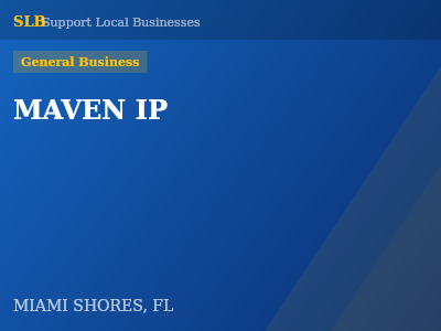 MAVEN IP — General Business in MIAMI SHORES, FL