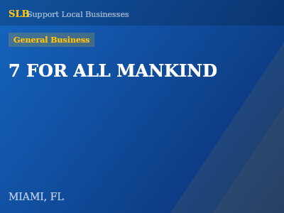 7 FOR ALL MANKIND — General Business in MIAMI, FL