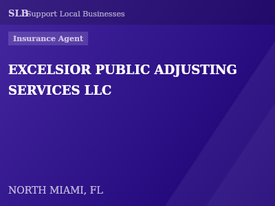 EXCELSIOR PUBLIC ADJUSTING SERVICES LLC — Insurance Agent in NORTH MIAMI, FL
