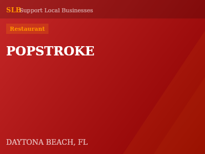 POPSTROKE — Restaurant in DAYTONA BEACH, FL