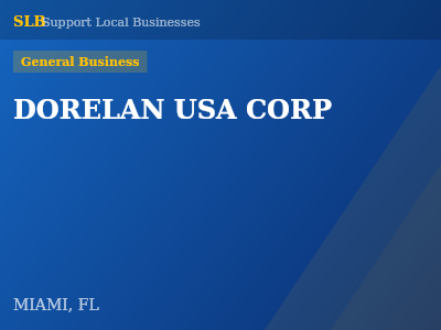 DORELAN USA CORP — General Business in MIAMI, FL