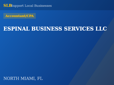 ESPINAL BUSINESS SERVICES LLC — Accountant/CPA in NORTH MIAMI, FL