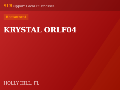 KRYSTAL ORLF04 — Restaurant in HOLLY HILL, FL