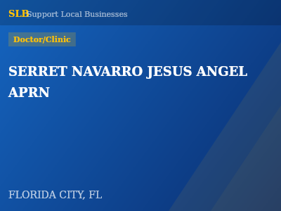 SERRET NAVARRO JESUS ANGEL APRN — Doctor/Clinic in FLORIDA CITY, FL