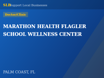 MARATHON HEALTH FLAGLER SCHOOL WELLNESS CENTER — Doctor/Clinic in PALM COAST, FL