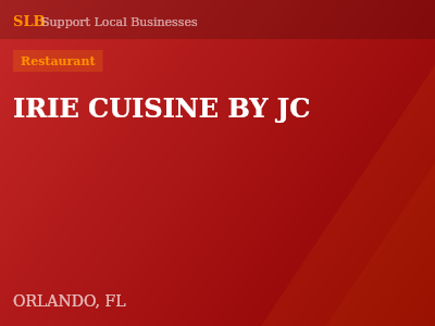 IRIE CUISINE BY JC — Restaurant in ORLANDO, FL