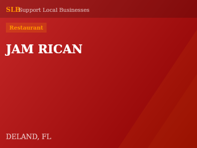 JAM RICAN — Restaurant in DELAND, FL