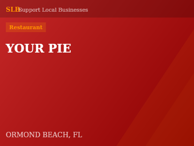 YOUR PIE — Restaurant in ORMOND BEACH, FL