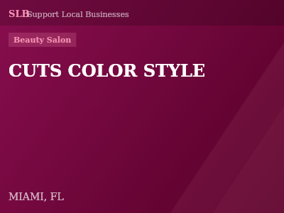 CUTS COLOR STYLE — Beauty Salon in MIAMI, FL